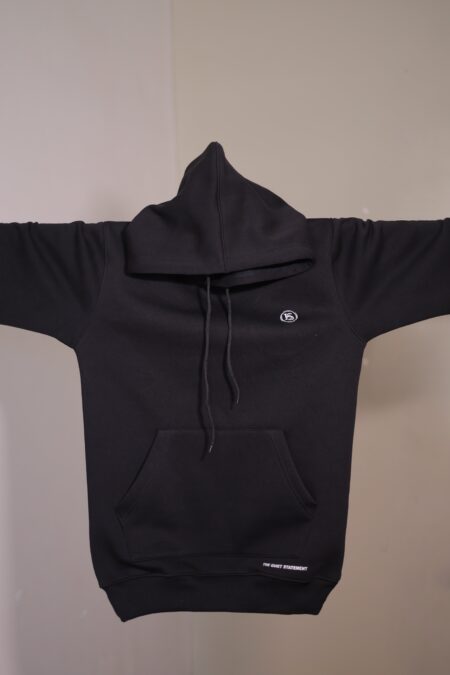 Eternal Shade Core Black Hoodie – Pocket