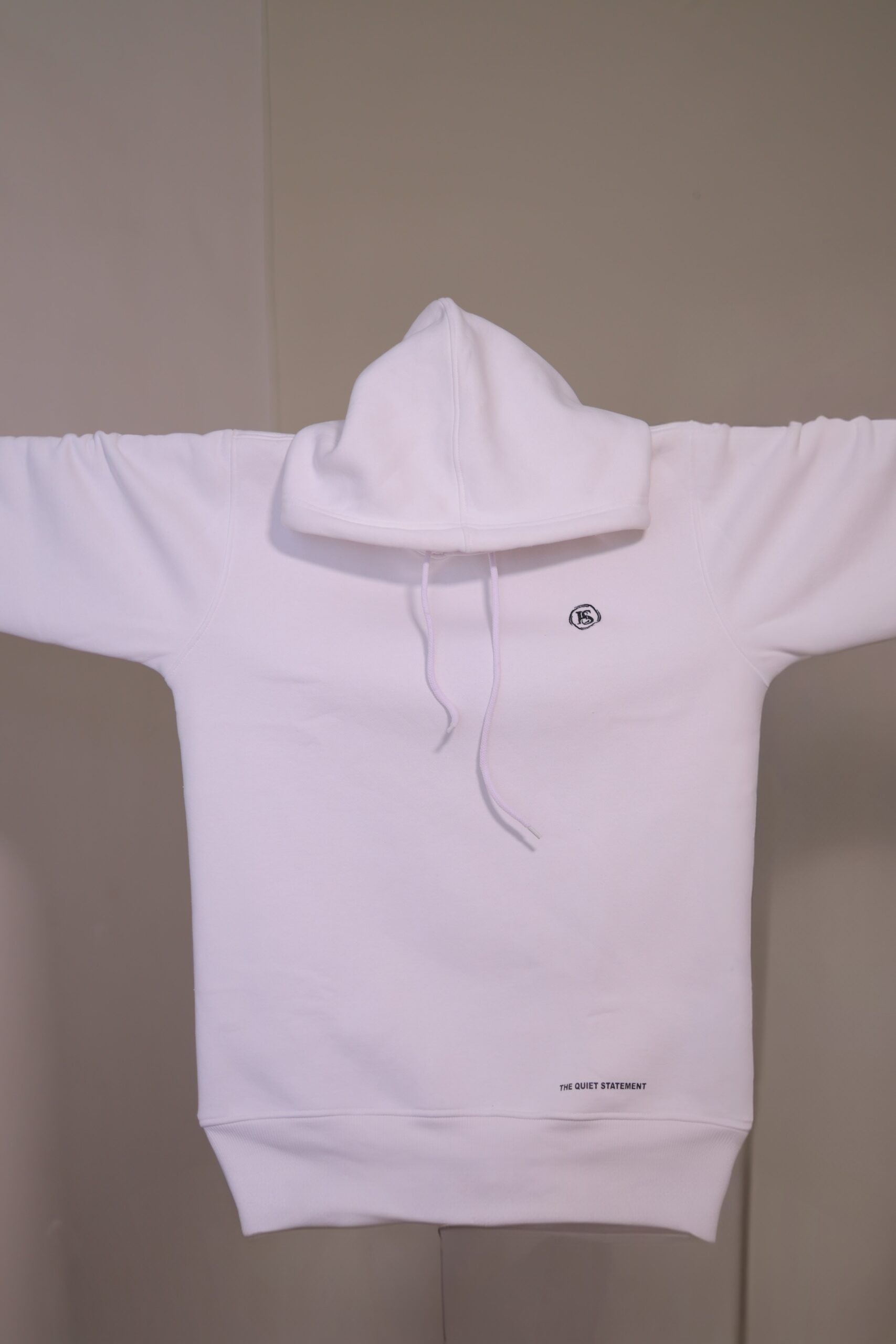 Eternal Shade Core White Hoodie – Clean