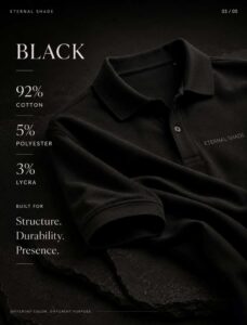 black eternal shade tshirt